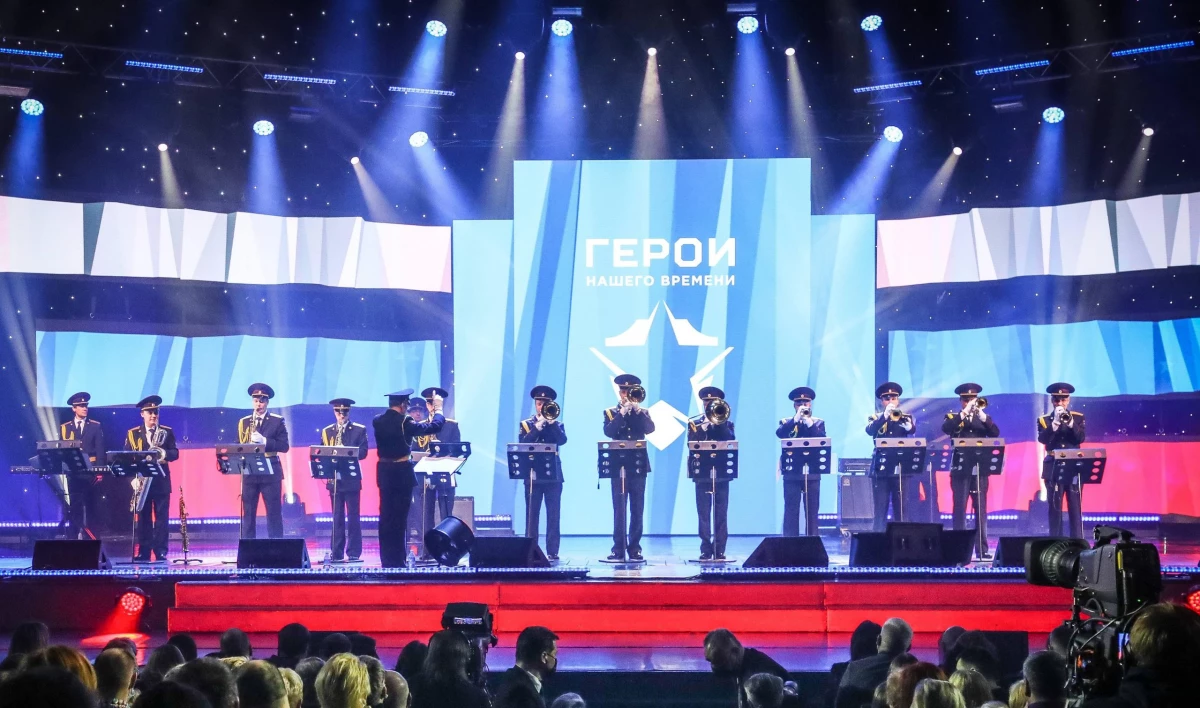 В Петербурге состоялся праздничный концерт «Герои нашего времени» - tvspb.ru