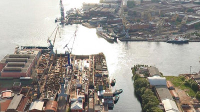 Патрульный корабль «Иван Папанин» спустят на воду на «Адмиралтейских верфях»
