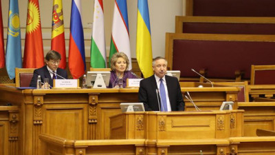 Александр Беглов приветствовал делегатов Межпарламентской ассамблеи государств-участников СНГ