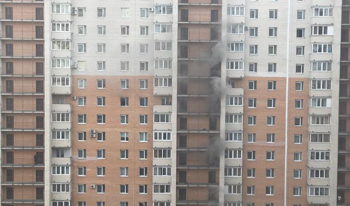 Жильцы горевшего дома на Коломяжском проспекте размещены в ближайшей школе