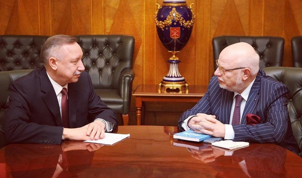 Врио губернатора Беглов встретился с председателем президентского Совета по развитию гражданского общества - tvspb.ru