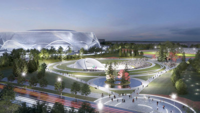 Архитекторы представили проекты по фасадам и парку «СКА Арены»