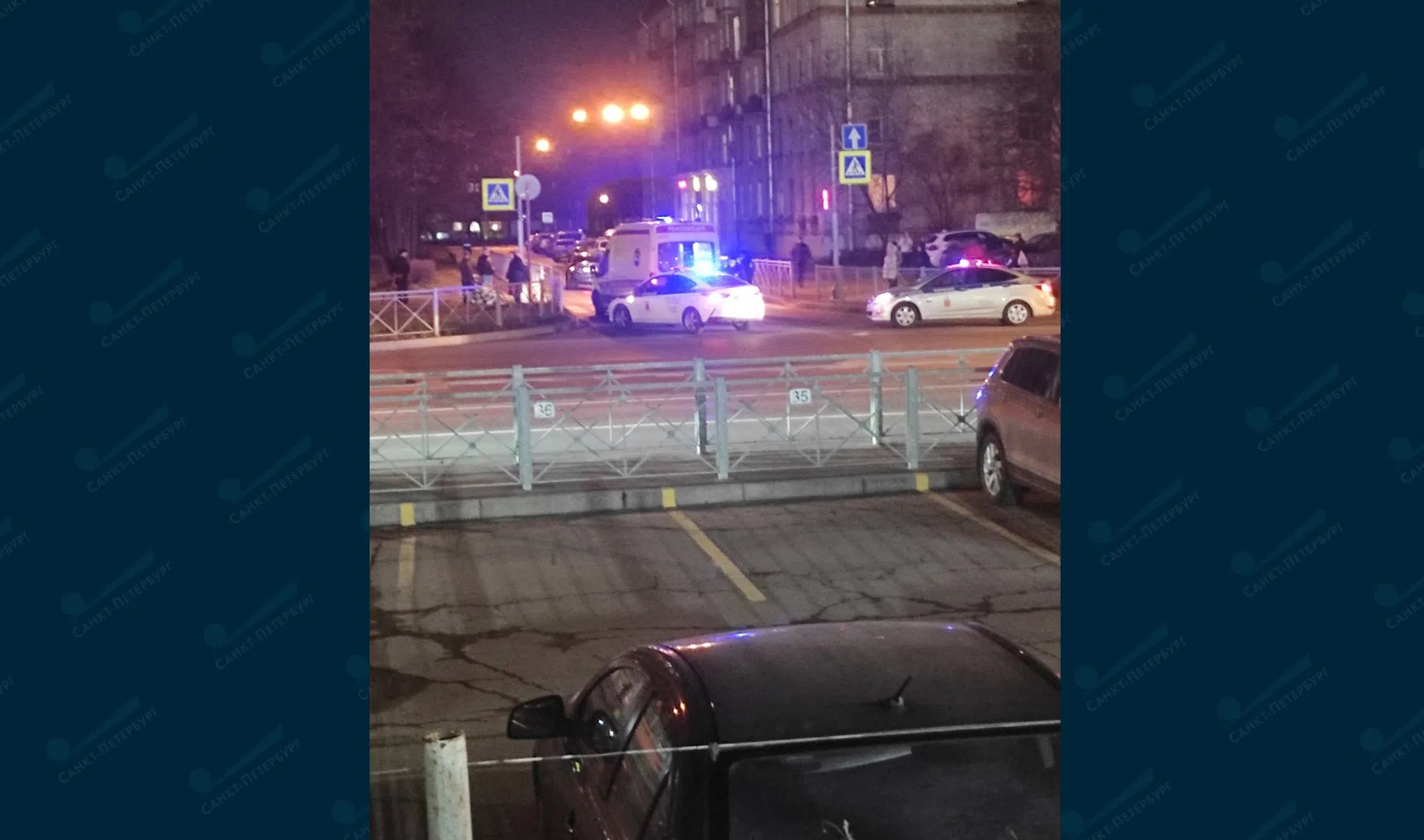 санкт петербург наезд на пешеходов