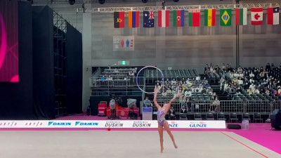Дина Аверина стала 14-кратной чемпионкой мира по художественной гимнастике