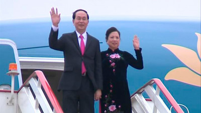 Президент Вьетнама прибыл в Петербург, чтобы обсудить вопросы сотрудничества с Северной столицей