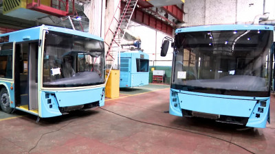 До 1 июня минский завод поставит в Петербург еще 889 экологичных автобусов