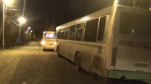 В Петродворцовом районе проверили исправность автобусов
