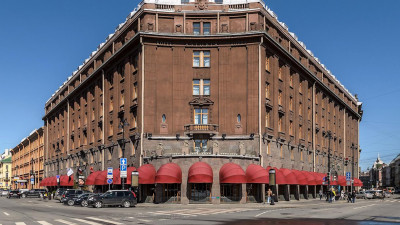 Названы самые востребованные отели Петербурга и Москвы