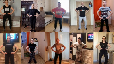 В Петербурге ансамбль песни и пляски ЗВО презентовал клип «Сидим дома»
