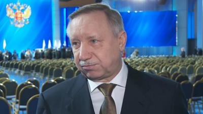 «Очень много революционных моментов». Александр Беглов прокомментировал послание президента Федеральному собранию