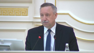 Александр Беглов представил в ЗакСе проект бюджета на 2019 год