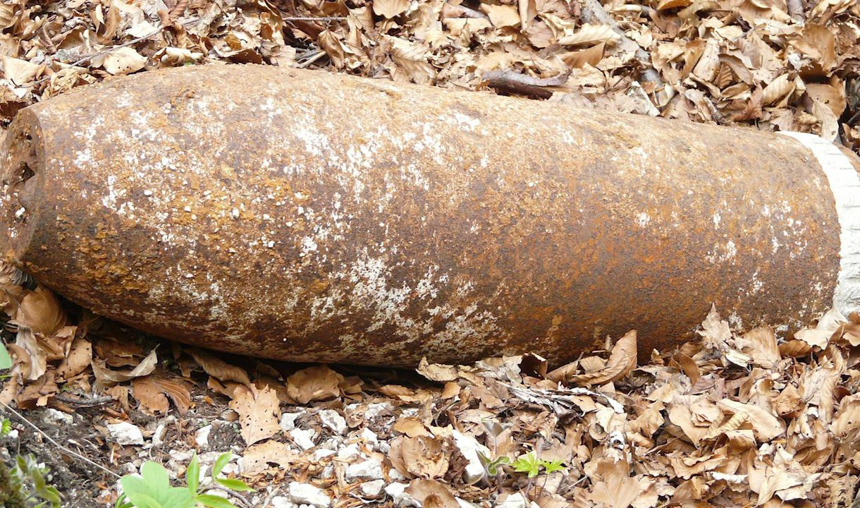 В Ломоносове нашли два снаряда времен войны