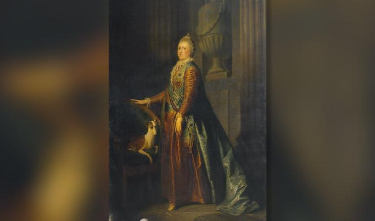 Эрмитаж намерен отреставрировать портрет Екатерины II работы Пьера-Этьена Фальконе
