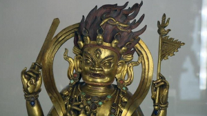 В реставрационном центре Эрмитажа выставили реликвии буддистов