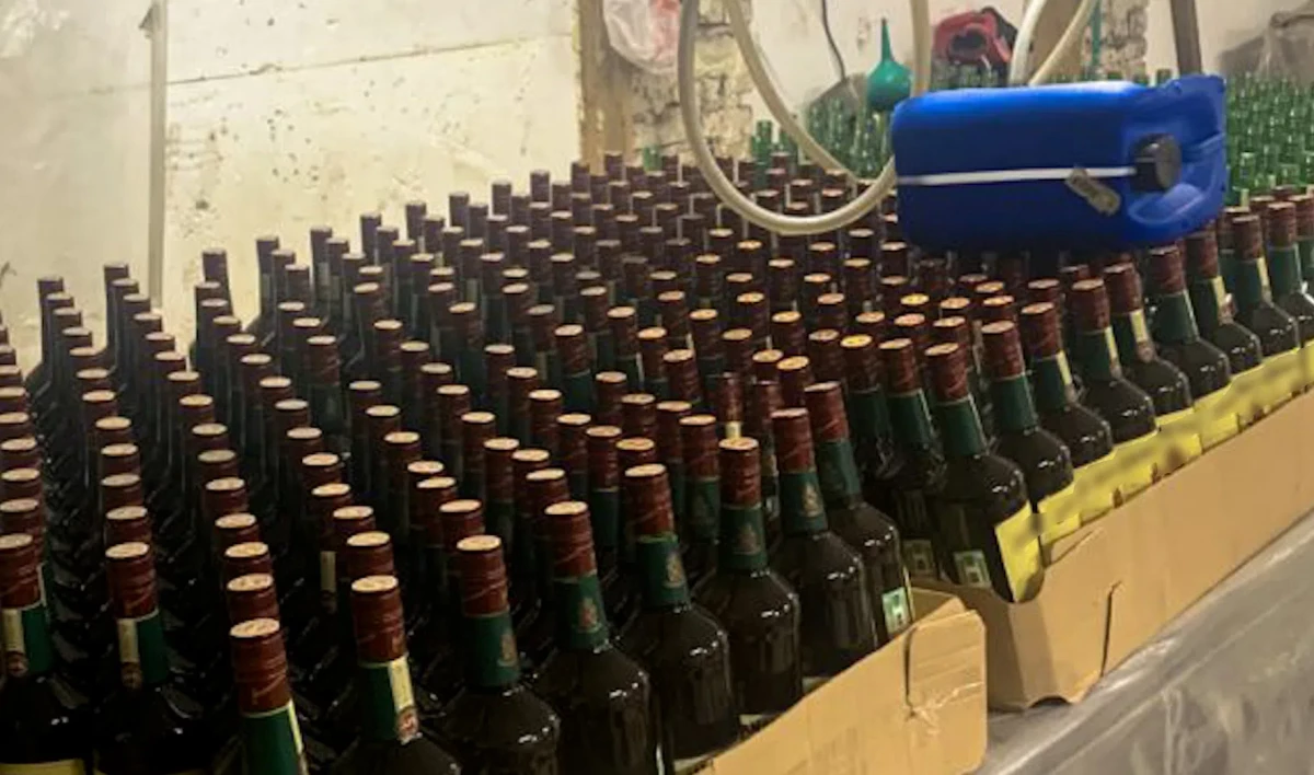 В Ленобласти обнаружено подпольное производство «элитного» алкоголя - tvspb.ru
