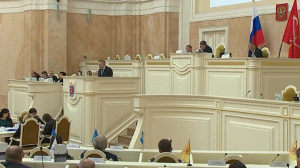 Александр Беглов представил в ЗакСе проект бюджета Петербурга