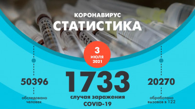 В Петербурге выявили 1733 новых случая заражения коронавирусом