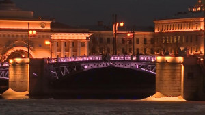 В рамках акции «Час Земли» в Петербурге погасили подсветку памятников