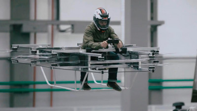 «Калашников» показал концепт летающего мотоцикла