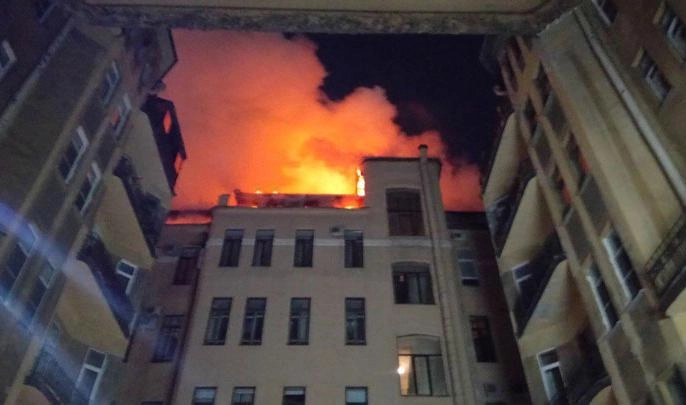 Офис петербургского бизнес-омбудсмена приостановил деятельность из-за пожара - tvspb.ru