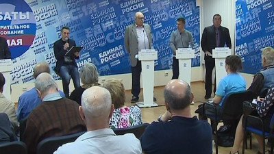 В Петербурге прошли последние дебаты в рамках праймериз «Единой России»