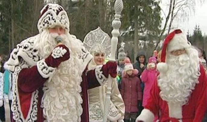 Дед Мороз и финский Йоулупукки встретятся на границе - tvspb.ru