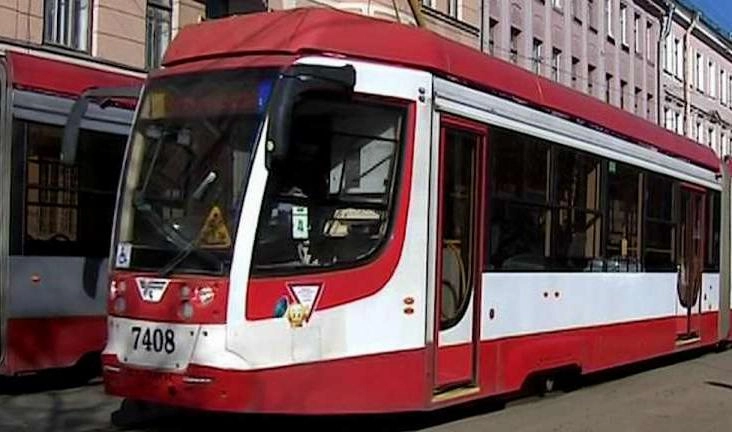 Из-за аварии на водопроводе трамвай №29 будет ходить по другой трассе до 4 июня - tvspb.ru