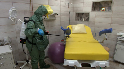 Помещения родильного дома № 10 продезинфицировали