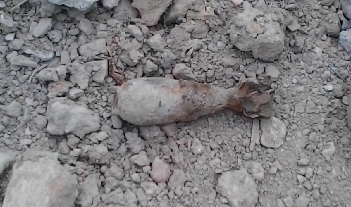 В Колпинском районе нашли снаряд времен войны - tvspb.ru