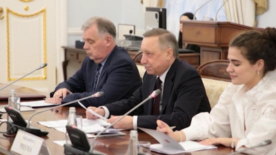 Александр Беглов провел встречу с членом президиума Боснии и Герцеговины от сербского народа Милорадом Додиком