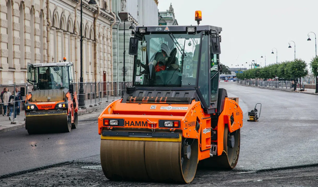 Ремонт дорог в спб сегодня