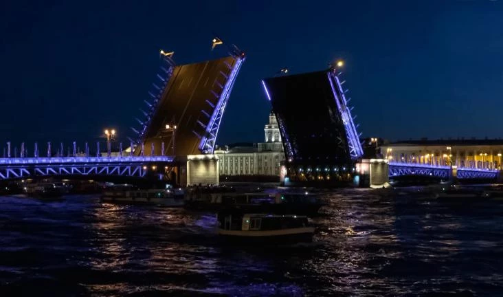 В Петербурге в ночь на пятницу продлят разводку 4 мостов - tvspb.ru
