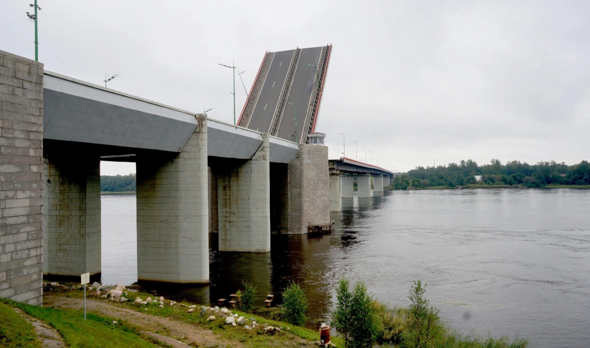 Из-за разводки Ладожского моста 10 июня полностью перекроют трассу «Кола» - tvspb.ru