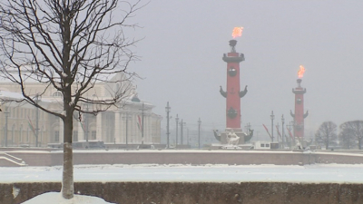 В Петербурге зажгут факелы на Ростральных колоннах в День прорыва блокады Ленинграда