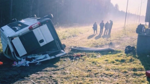 Женщина погибла в ДТП с микроавтобусом на «Скандинавии»