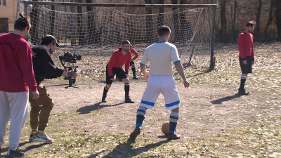 Футбол, камера, мотор: В Петербурге начались съемки фильма про легендарный блокадный матч