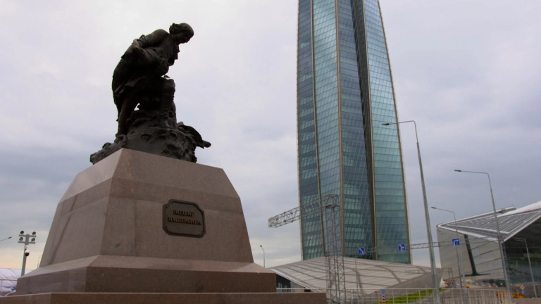 «Газпром» предложил установить Триумфальный столп возле «Лахта центра» - tvspb.ru