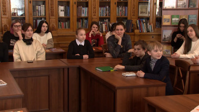 Ко Дню детской книги литературный клуб «Дерзание» посетили именитые писатели