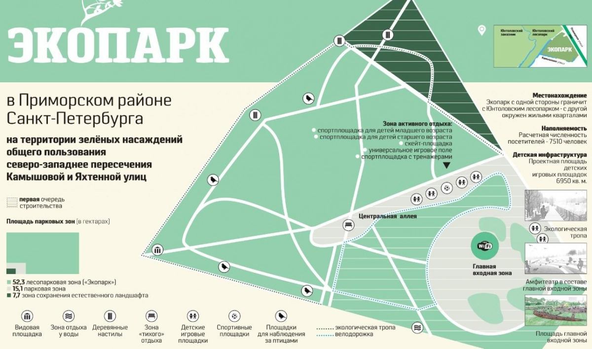 Создание экопарка на Камышовой начнется в августе - tvspb.ru