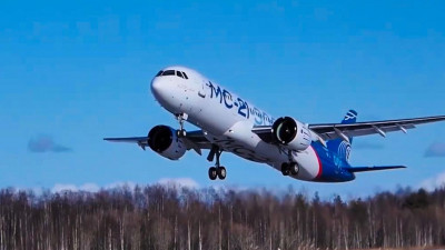 Лайнер МС-21 прошел испытания в условиях обледенения