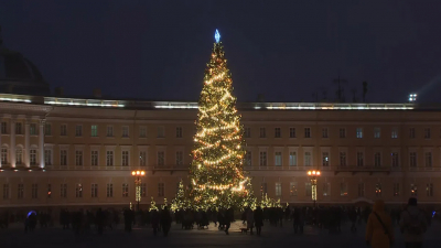 На новогоднее оформление Петербурга в этом году потратят 217 млн рублей