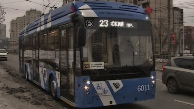 Электробусы начнут работу на юге Санкт-Петербурга