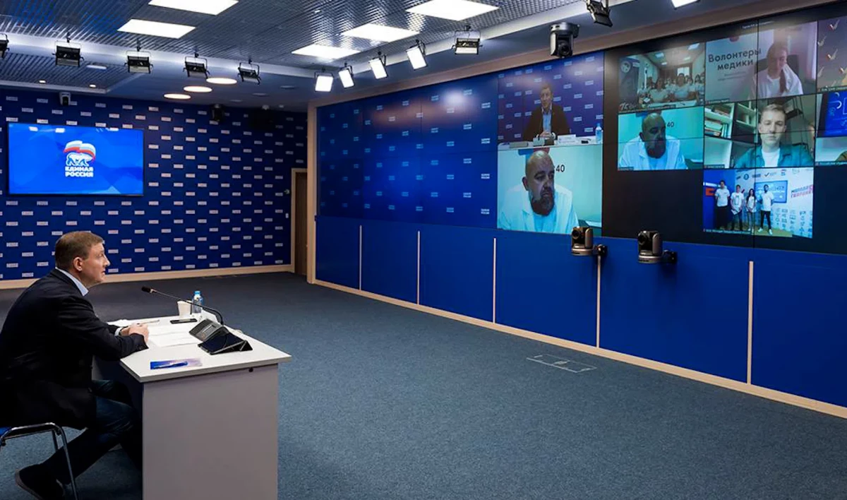 В «Единой России» объявили о создании единого волонтерского штаба для оказания помощи во время третьей волны COVID - tvspb.ru