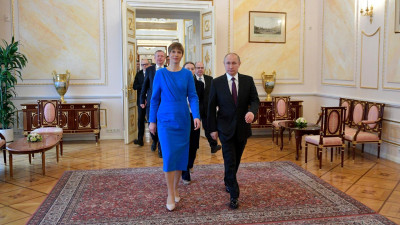 В Кремле прошла встреча президентов России и Эстонии