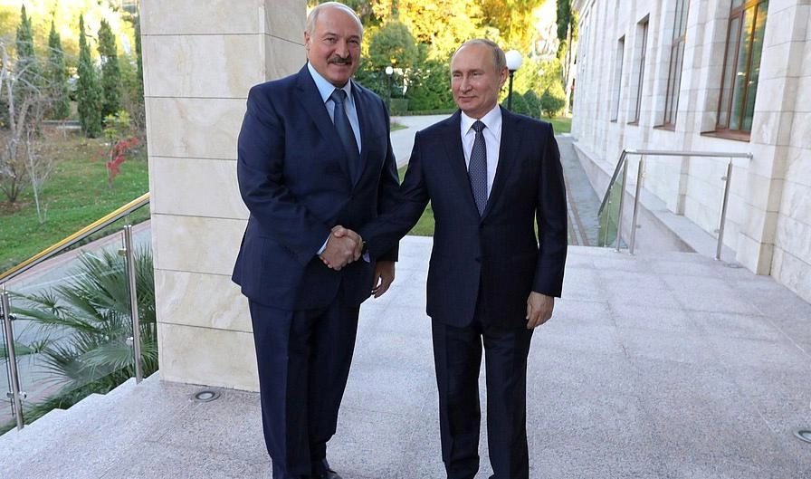 Путин и Лукашенко обсудили ситуацию с задержанием россиян в Белоруссии - tvspb.ru