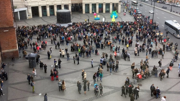 По девяти адресам в Петербурге эвакуируют людей - tvspb.ru