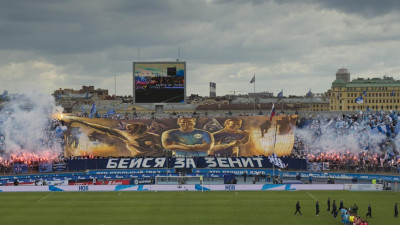 33 перфоманса. «Зенит» открыл голосование за лучшую фанатскую акцию на «Петровском»