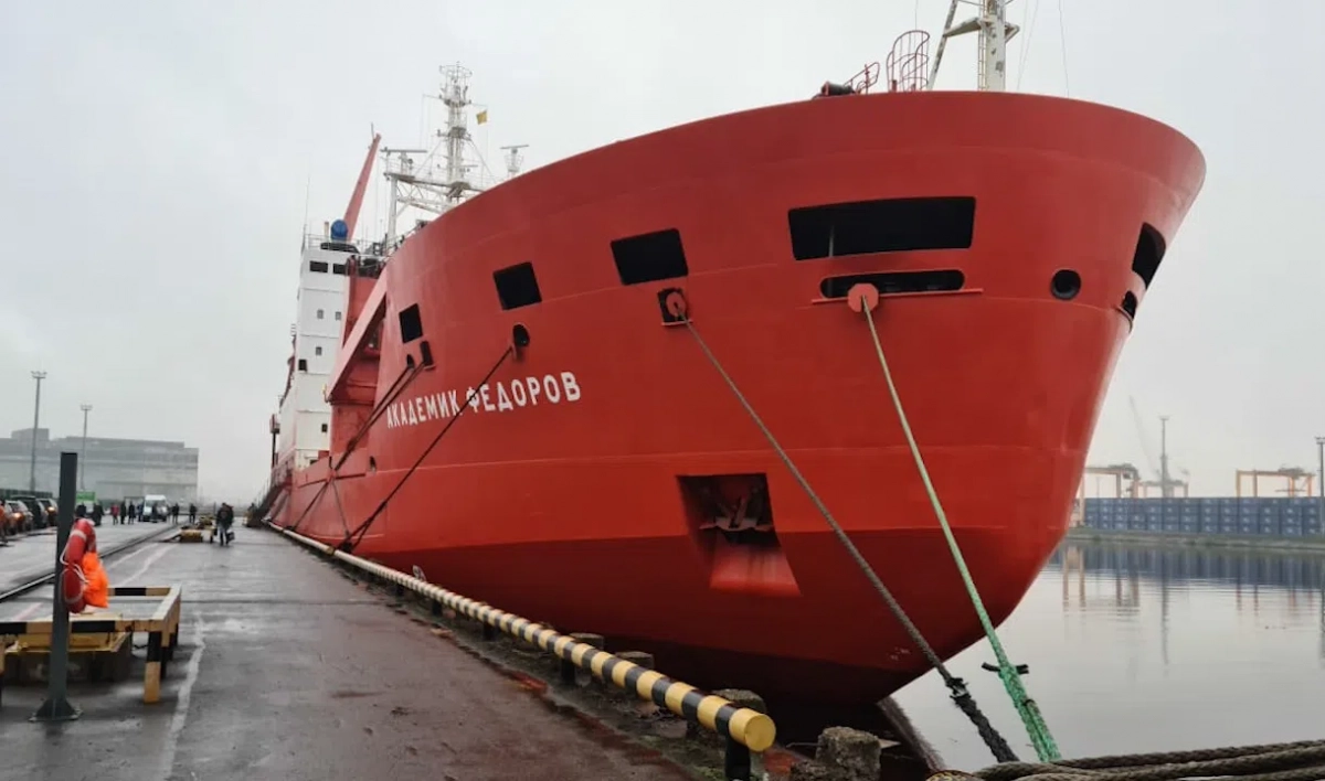 Судно «Академик Федоров» отправилось из Петербурга в Антарктиду - tvspb.ru