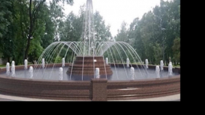 Запуск фонтана в саду имени 30-летия Октября