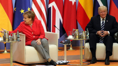 Эрдоган: Меркель поспорила с Трампом из-за российского газа